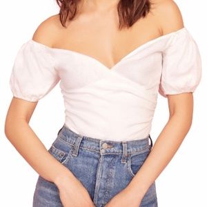 Reformation Framboise Top